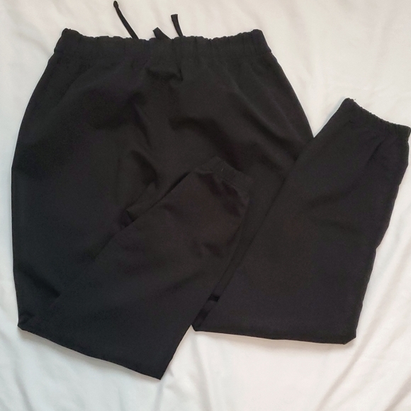 Scrubstar Pants & Jumpsuits Womens Black Petite Scrubstar Jogger